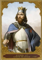 Roger I. von Sizilien 1031-1101, 1840er Jahre