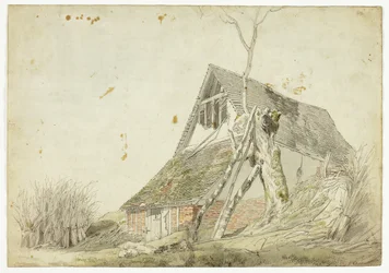 Bauernhaus in Ruinen