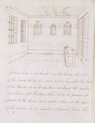 John Tatums Vortragsraum in der Dorset Street, nahe Fleet Street, 1810