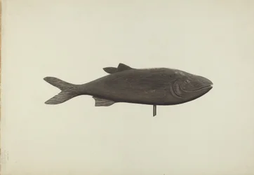 Fisch-Wetterfahne, ca. 1939