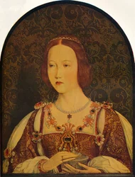 Porträt einer Frau, möglicherweise Isabella I. von Kastilien, spätes 15. - frühes 16. Jahrhundert, 1930