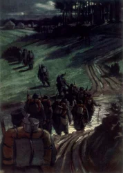 Ab in die Schützengräben, 1915