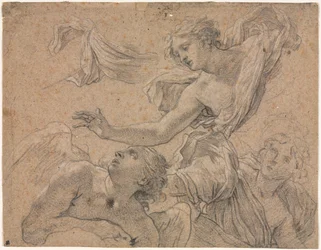 Studien von Engeln (recto)