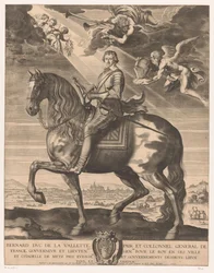 Reiterporträt von Bernard de Foix de la Valette, Herzog von Épernon