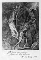 Ixion in der Unterwelt am Rad, 1655
