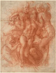 Beweinung (recto), ca. 1530