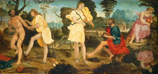 Apollo und Marsyas
