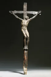 Kreuzigungsgruppe von Christus, dem guten Dieb und dem bösen Dieb