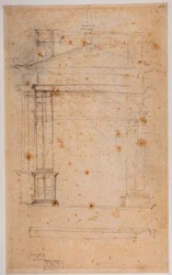 Studie für einen Altar oder Wandgrab