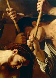 Antlitz Christi, Die Dornenkrönung, um 1603 (Detail von 507206)
