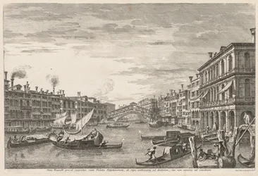 Ansichten von Venedig: Rialto, 1741