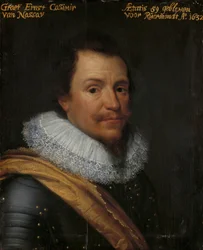 Porträt von Ernst Casimir I., Graf von Nassau-Dietz