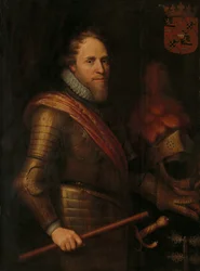 Porträt von Maurits, Prinz von Oranien (1567-1625)