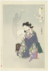 Die fünfte Monat Satsuki (Zwölf Schönheiten)