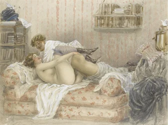 Erotische Szene