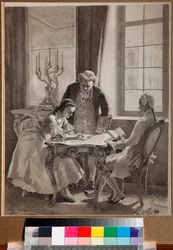 Russischunterricht der Kaiserin Katharina II. (1729-1796)