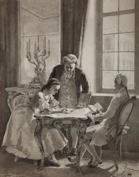 Russischunterricht von Kaiserin Katharina II., 1894