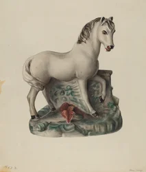 Kreidepferd