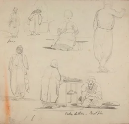 Kuchenverkäufer, Konstantinopel