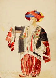 Kostüm von Beder Khan Bey, n.d.