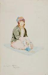 Griechisches Mädchenpilger, 1844