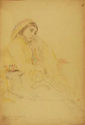 Türkische Dame von Konstantinopel