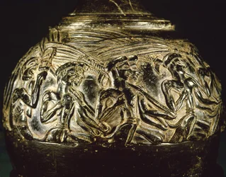 Schnittervase aus Agia Triada, um 1550-1500 v. Chr.
