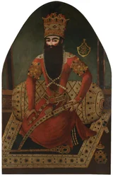 Porträt von Fath Ali Shah
