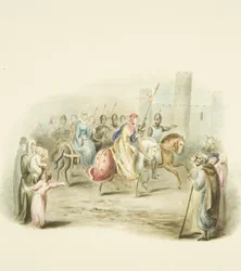 Einzug von Königin Matilda in die Burg von Bristol
