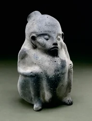 Menschliches Effigie-Gefäß, 1100-1300