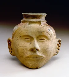 Menschlicher Kopf, 1300-1500