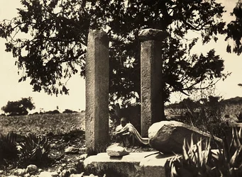 Axum-Ruinen in Cohaito, 09/05/1936