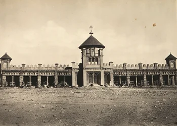 „Ein Imperium aufbauen“ im faschistischen Zeitalter: eine abessinische Kirche in Asmara, 09/05/1936