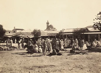 „Ein Imperium aufbauen“ im faschistischen Zeitalter: Marktplatz in Cheren, 09/05/1936