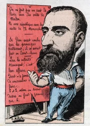 Allegorie eines Radikalen im 19. Jahrhundert