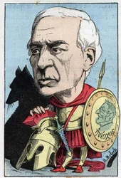 Porträt von Jules Barthélemy Saint-Hilaire (1805-1895), französischer Gelehrter und Politiker