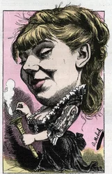 Porträt von Sophie Croizette (1847-1901), Mitglied der Comédie-Française