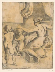 Venus mit zwei Putti