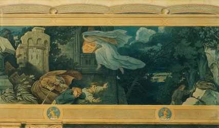 Die schöne Melusine: IX. Melusines Mutterschmerz