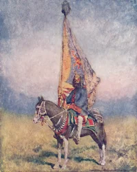 Ein Fahnenträger von Cutch, 1903