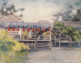 Ein sonniger Garten, ca. 1887, 1901