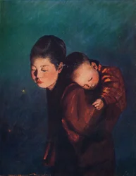 Eine Last tragen, ca. 1887, 1901