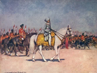 Seine Hoheit der Maharaja von Patiala