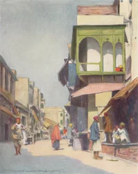 Eine enge Gasse, 1905
