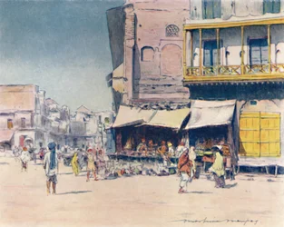 Getreideverkäufer, 1905