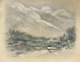 Nachbarschaft von Chamounix, 1903