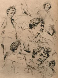 Studien von James McNeill Whistler, ca. 1886, 1903