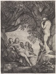 Diana entdeckt die Schwangerschaft von Callisto