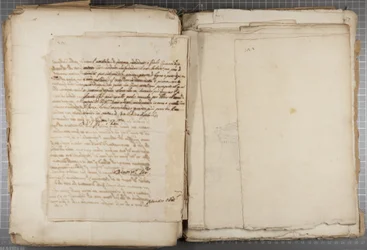 Portfolio von Zeichnungen von Mutio Oddi aus Urbino und anderen, p120, verso, ca. 1635-40