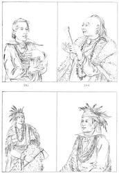 Kickapoos und Weas, 1841